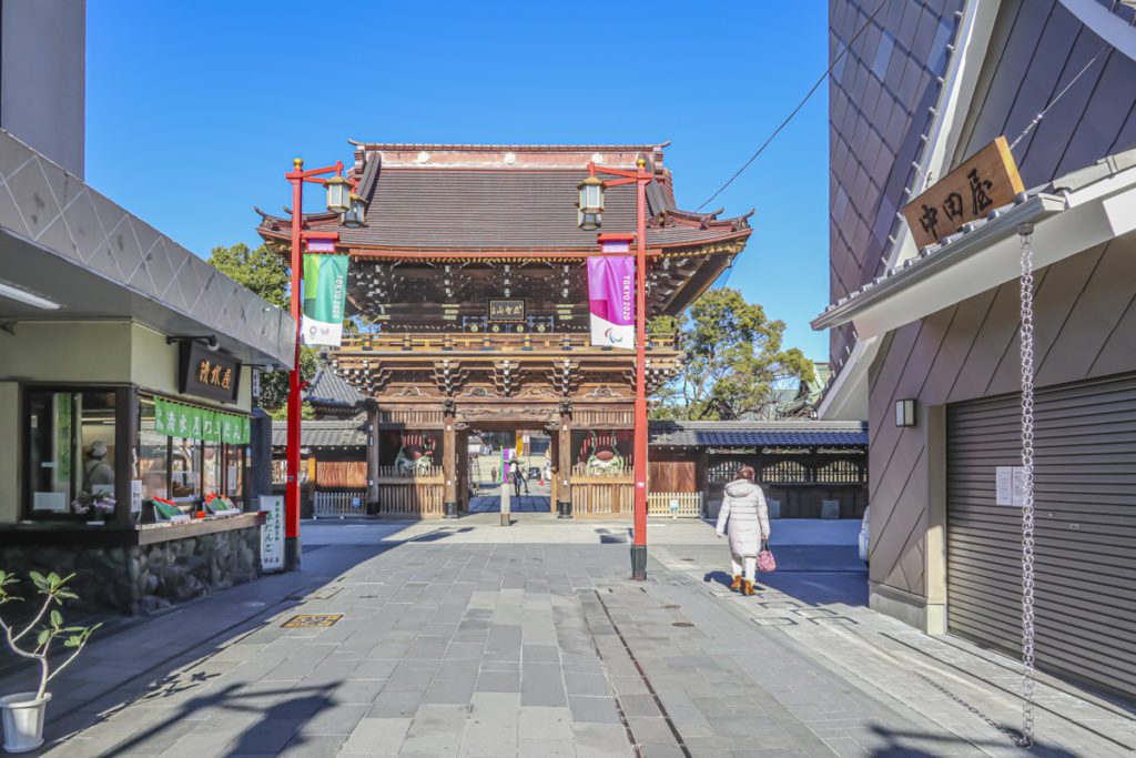 Nishiarai gate from far