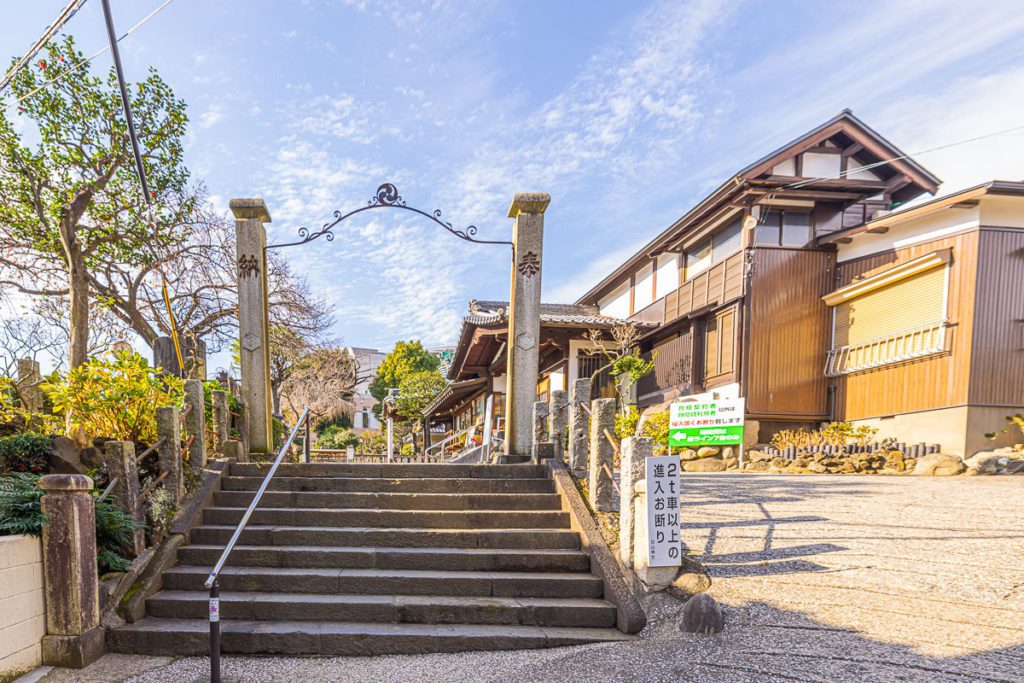 Entrance of the Hakusan
