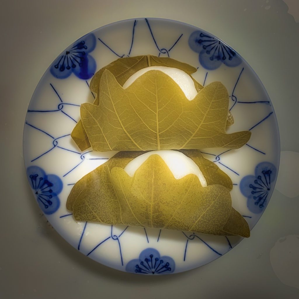 Kodomo no Matsuri, Oak leaf wrapped Kashiwa-mochi