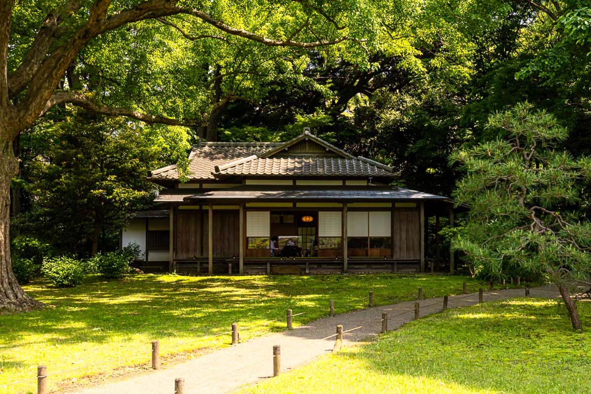 Rikugien Garden, the most beautiful Japanese garden