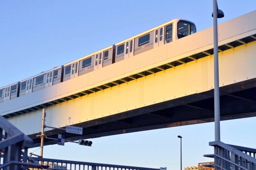 Monorail in Tokyo