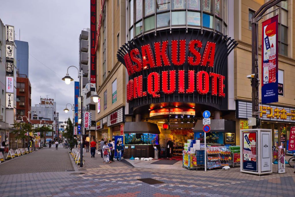 Don Quijote and things to do in Asakusa