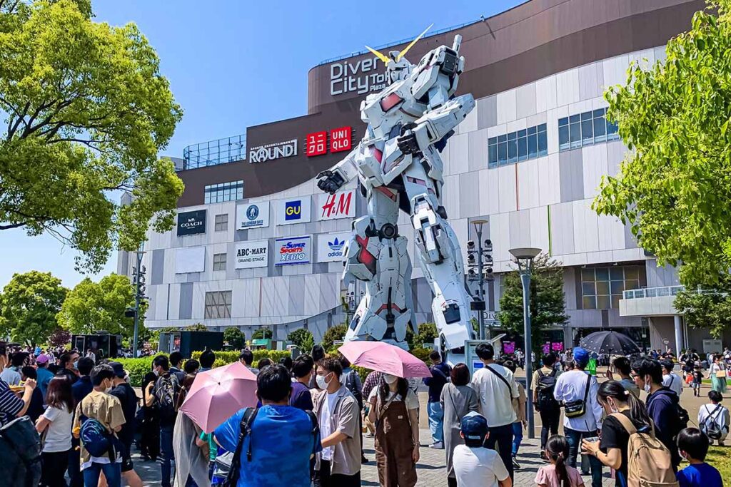 Gundam Statue at Odaiba/ 29/1/2023