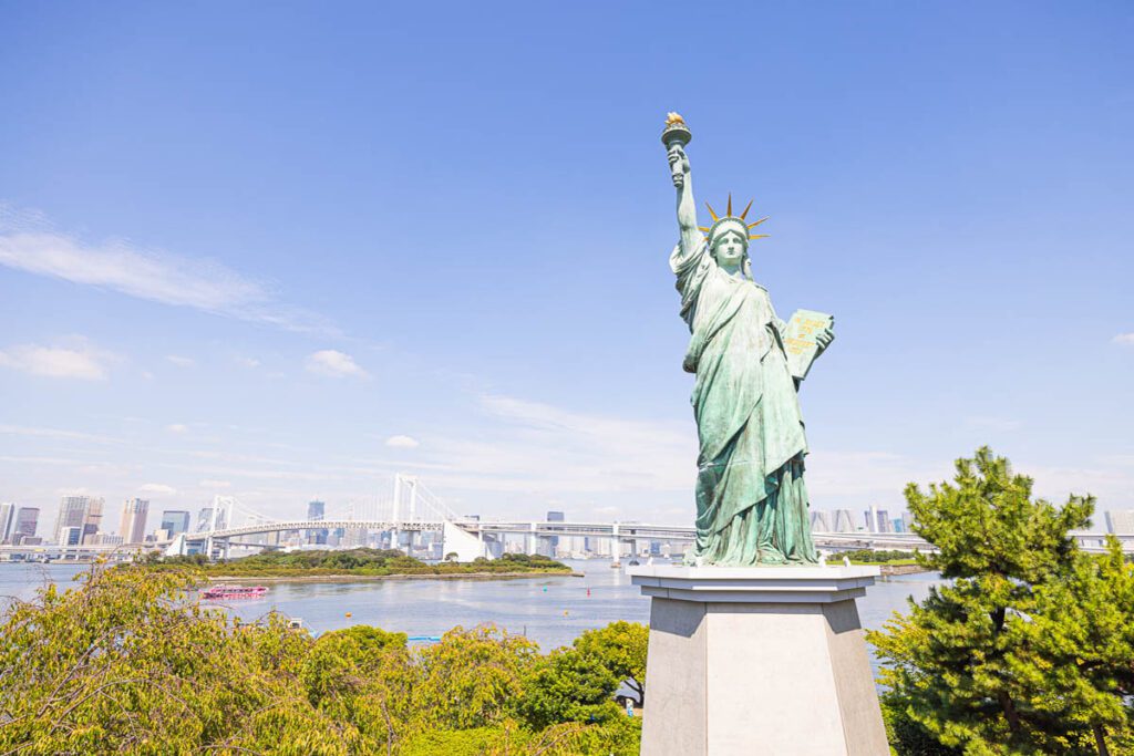 Liberty Statue at Marine Park