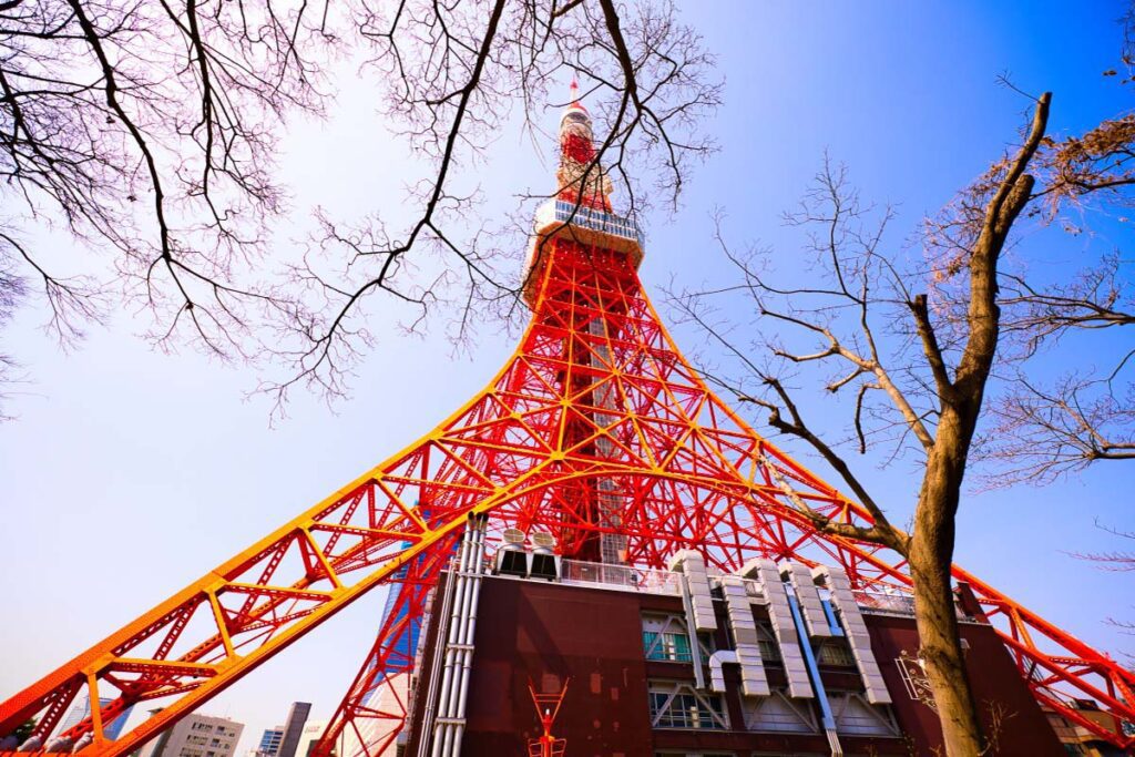 Tokyo Tower from Down