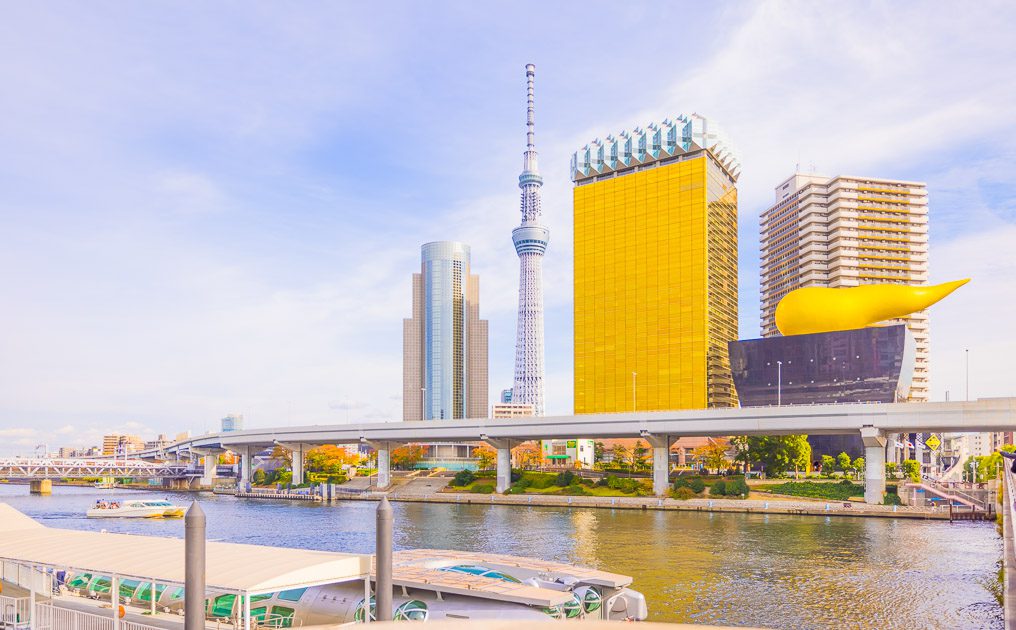 toward Skytree is the Tokyo's most Viral Scene