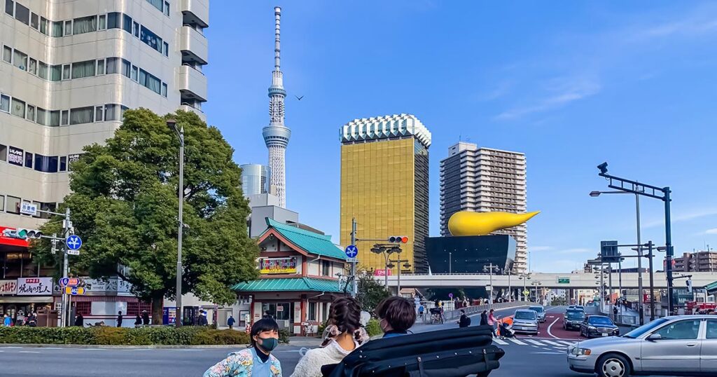 Asakusa to Tokyo Skytree