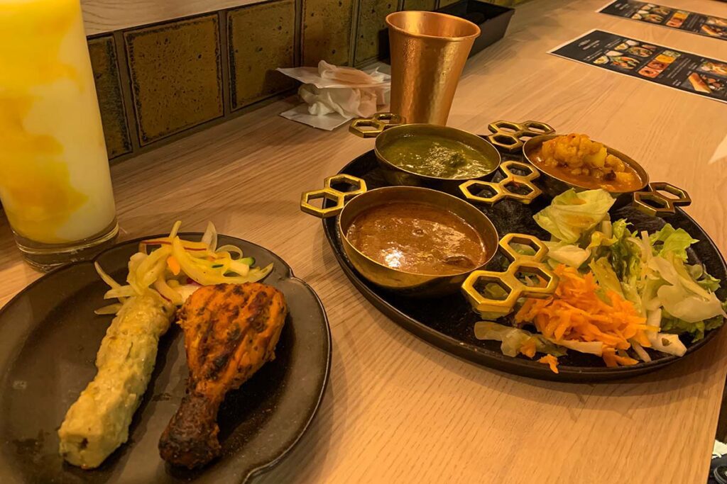 Indian Cury set, AHILYA Indian Restaurant & Bar
