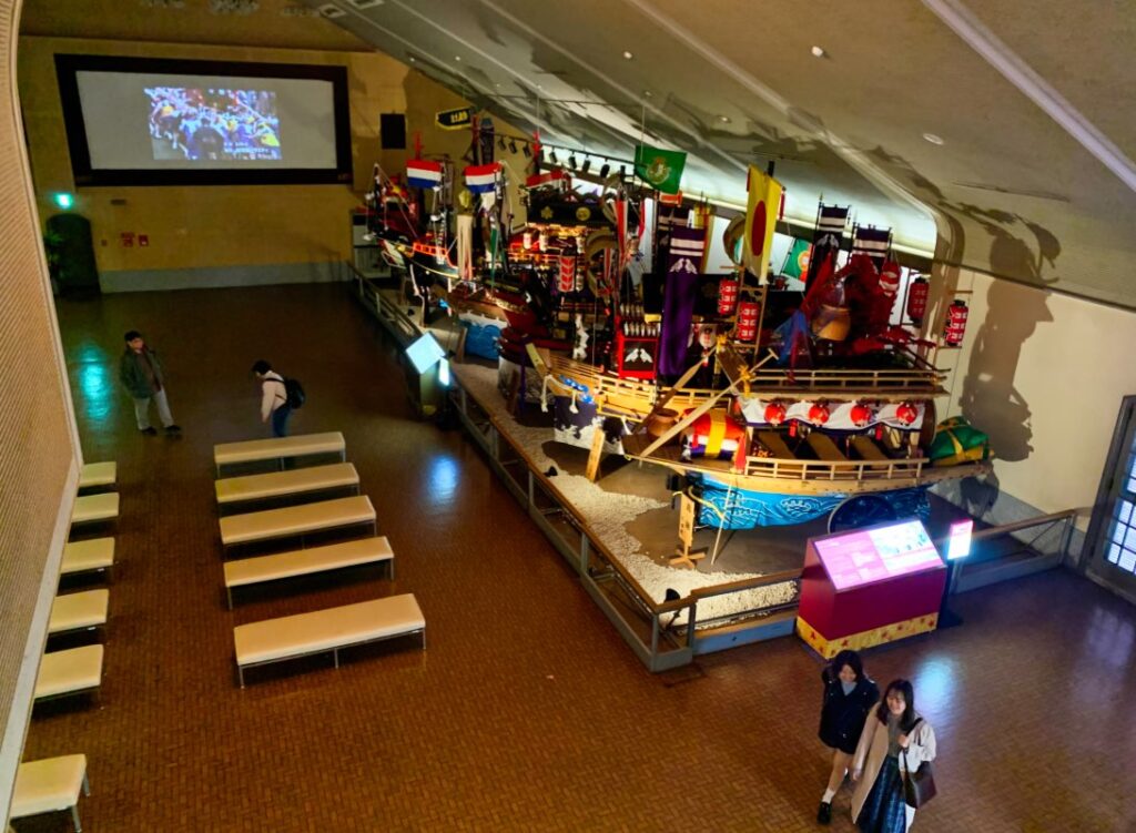 Inside of the Nagasaki Traditional Art Performing Museum