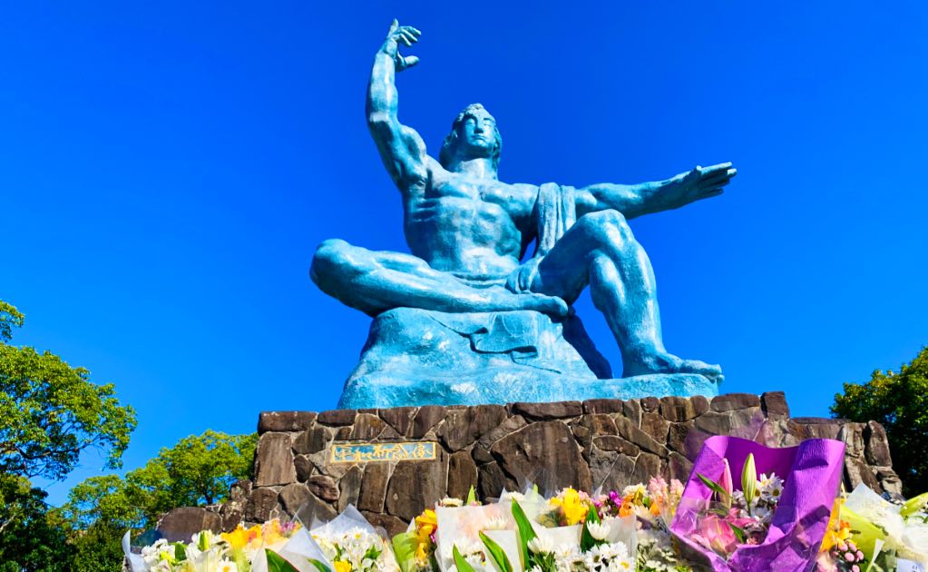 Peace park in Nagasaki