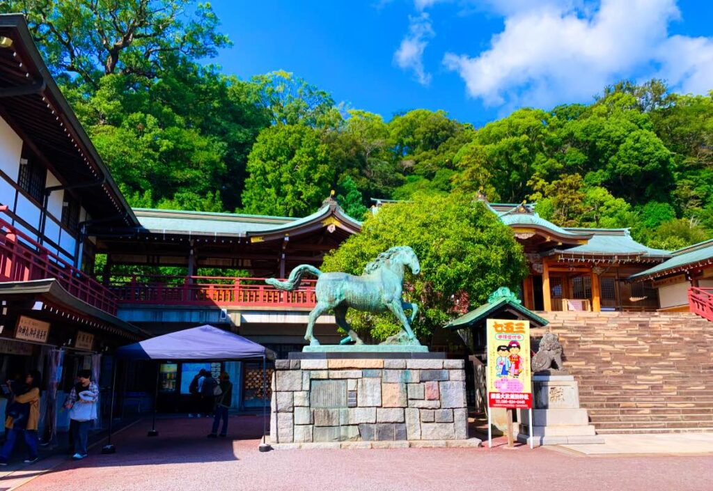 Shuwa Shrine, the oldest Nagasaki Shrine